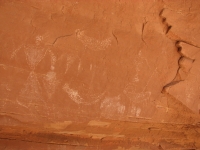 Pictographs at Redman Canyon